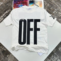 Off-White Big Off Diagonal T-Shirts in 2 Colors UK Reps AAA Quality