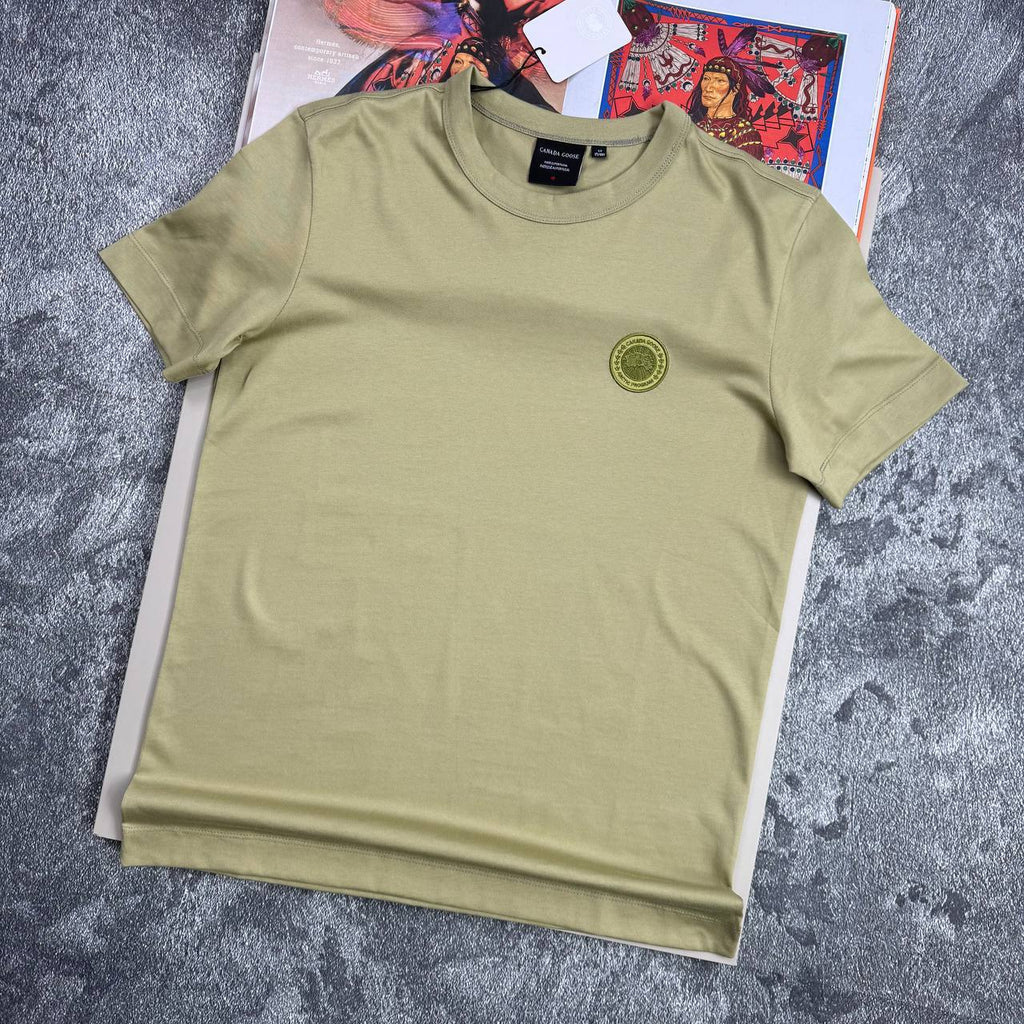 Canada Goose Gladstone Cotton T-Shirts Mens in Multiple Colors UK Reps AAA Quality