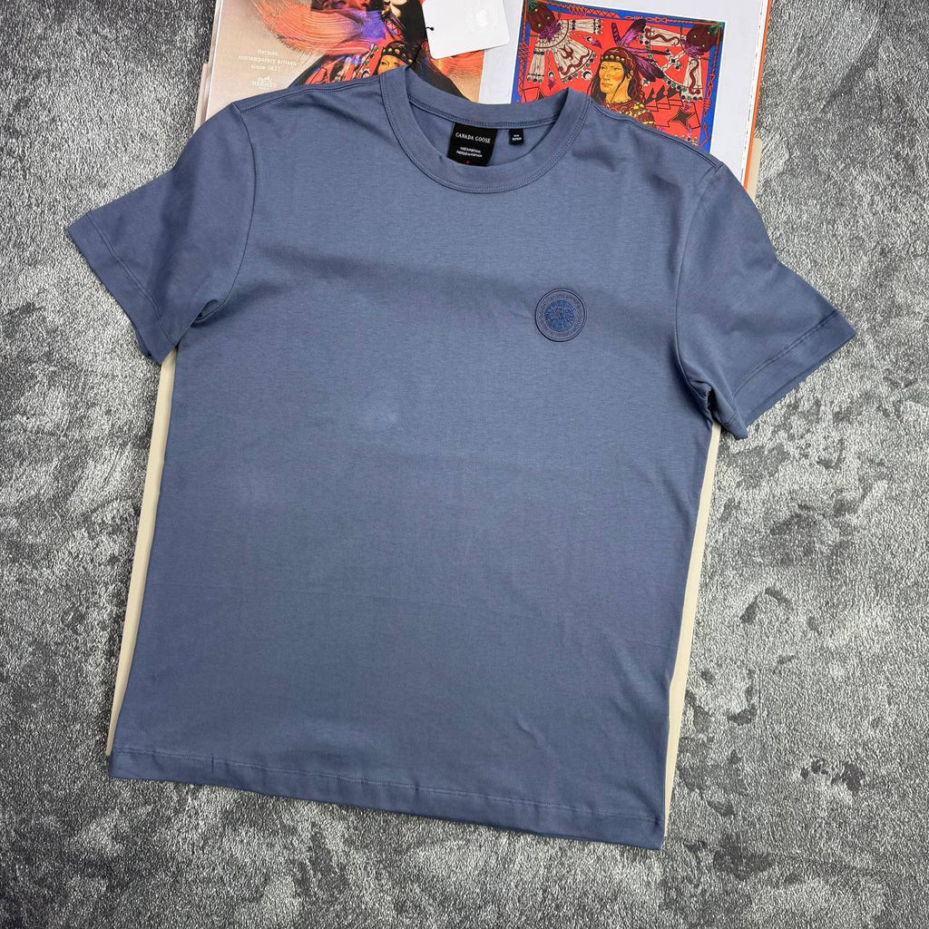 Canada Goose Gladstone Cotton T-Shirts Mens in Multiple Colors UK Reps AAA Quality