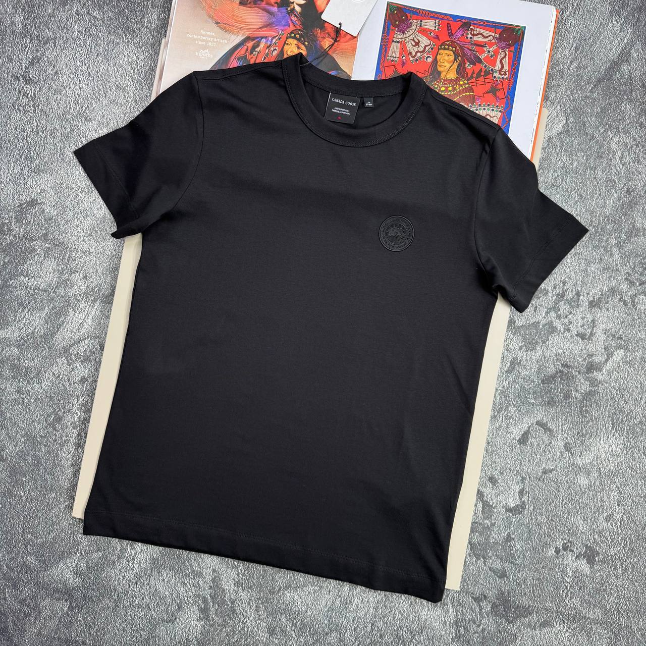 Canada Goose Gladstone Cotton T-Shirts Mens in Multiple Colors UK Reps AAA Quality