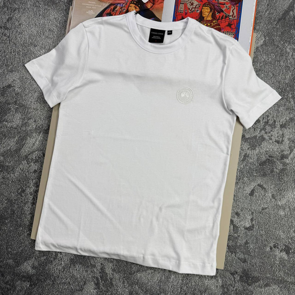 Canada Goose Gladstone Cotton T-Shirts Mens in Multiple Colors UK Reps AAA Quality