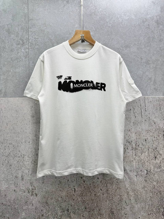 Moncler Graffiti Logo T-Shirts in 2 Colors UK Reps AAA Quality