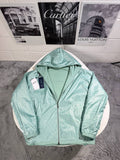 Christian Dior Couture Reversible Hooded Mint Green Jacket Mens UK Reps AAA Quality