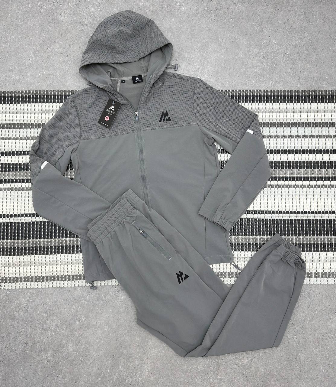 Montirex Logo Printed Zip Up Tracksuit Mens in Multiple Colors Best Sale UK Reps AAA Quality
