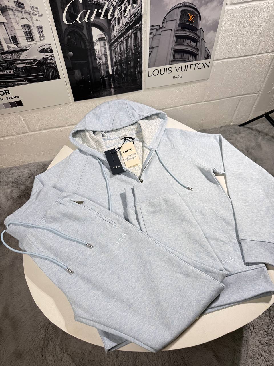Christian Dior Oblique Hooded Tracksuit Mens in Multiple Colors Best Sale UK Reps AAA Quality