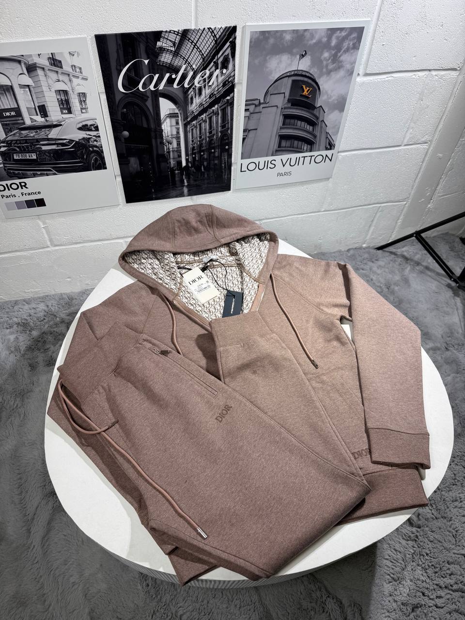 Christian Dior Oblique Hooded Tracksuit Mens in Multiple Colors Best Sale UK Reps AAA Quality