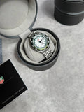 Tag Heuer Formula 1 Solargraph Silver Stainless Steel in Green Dial Mens Watches Best Sale UK Reps AAA Quality