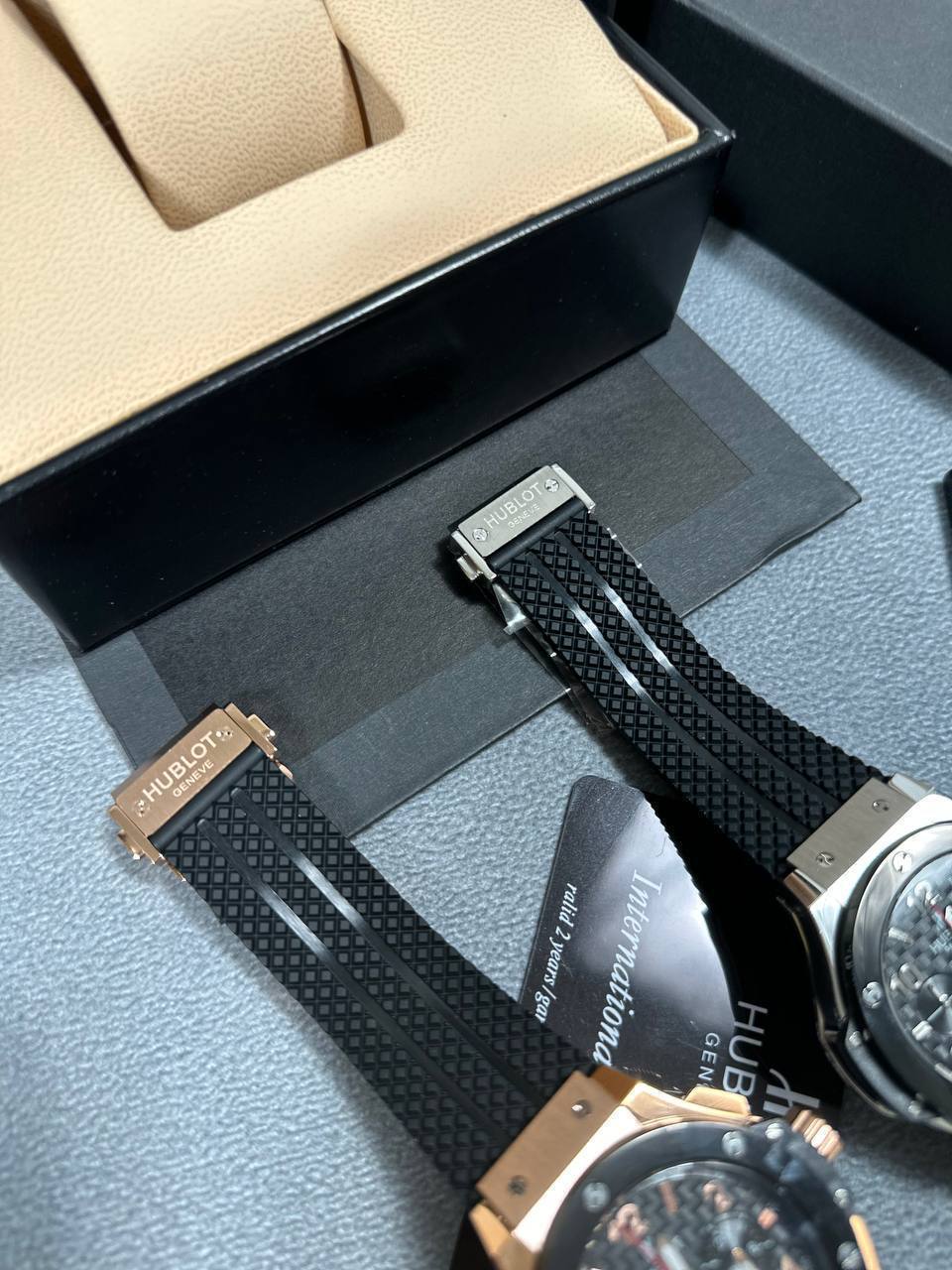 Hublot Big Bang Chrono with Rubber Strap in 2 Colors Mens Watches Best Sale UK Reps AAA Quality