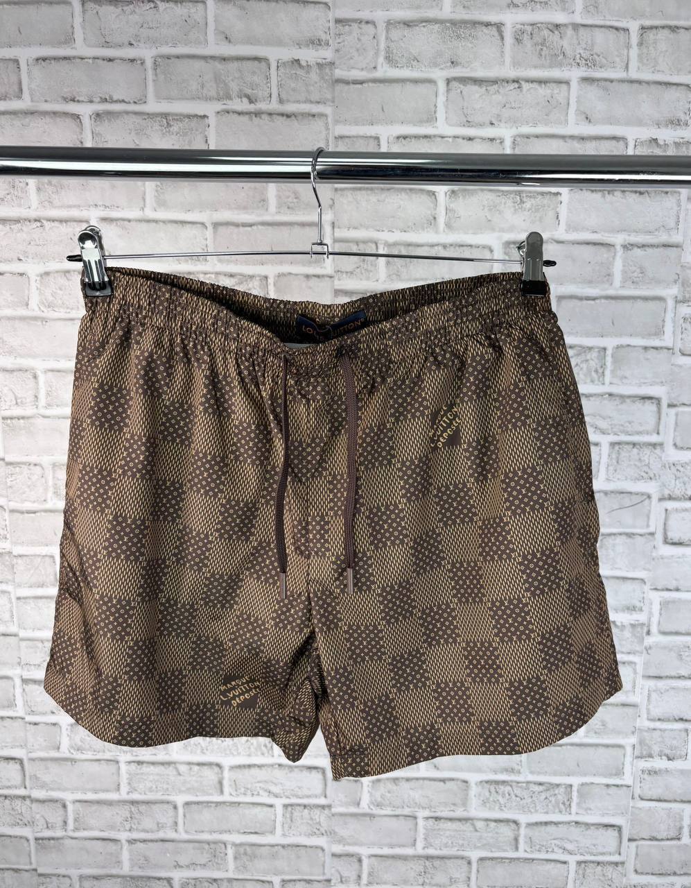 Louis Vuitton Dimension Embroidered Signature T-Shirts & Shorts Set Mens Best Sale UK Reps AAA Quality