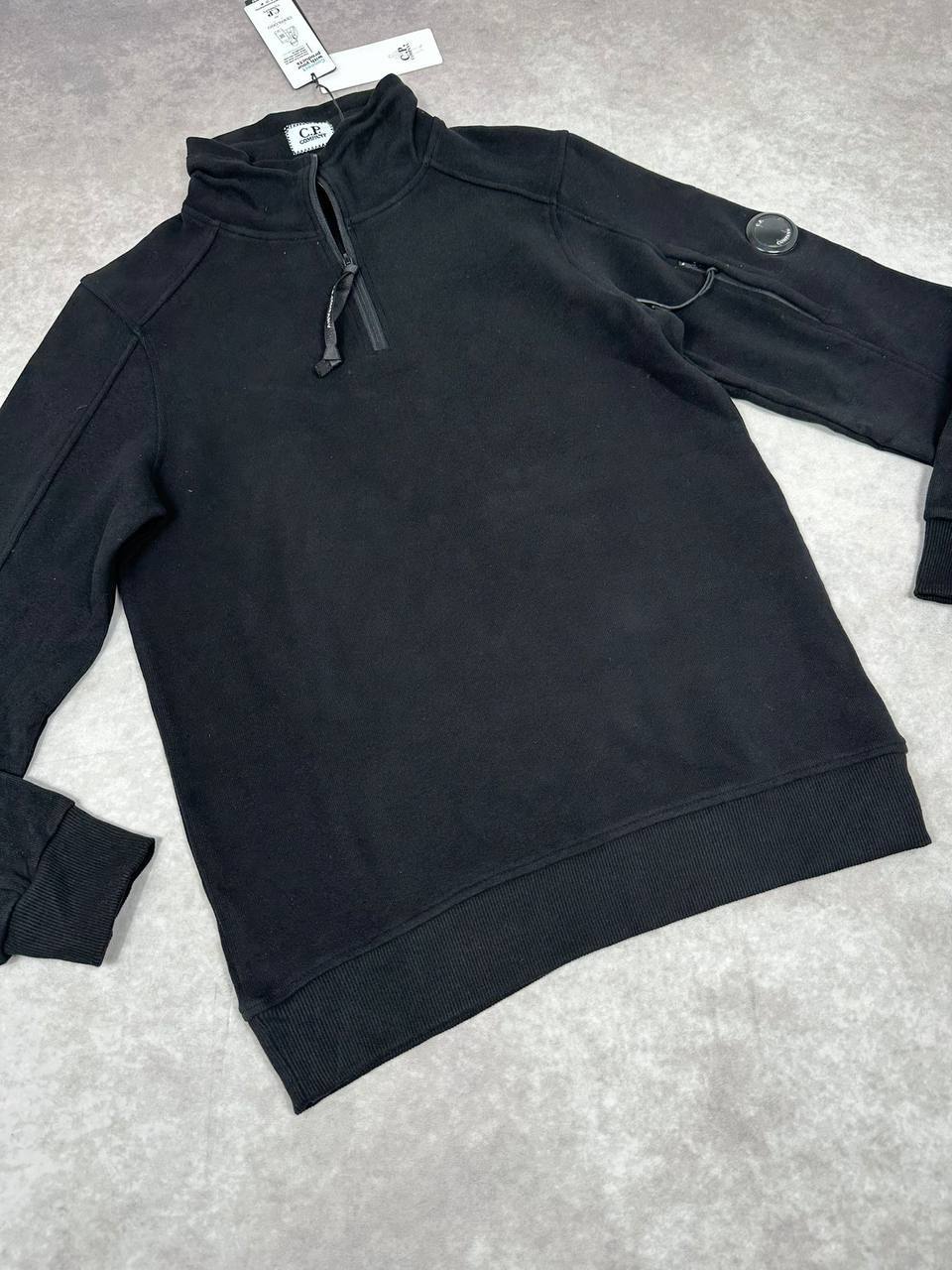 C.P. Company Diagonal Raised Half Zipped Jumpers Mens in Multiple Colors Best Sale UK Reps AAA Quality