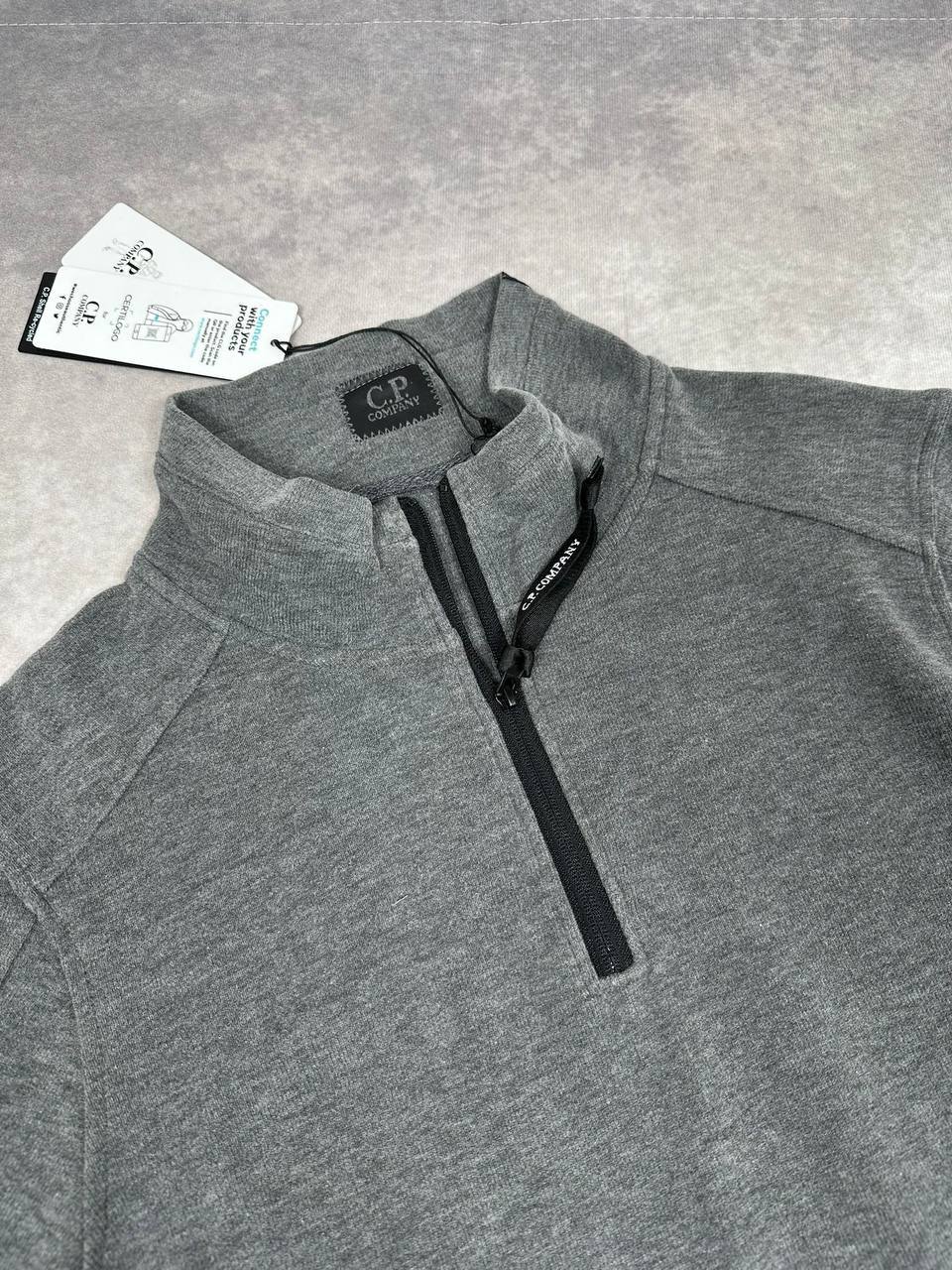 C.P. Company Diagonal Raised Half Zipped Jumpers Mens in Multiple Colors Best Sale UK Reps AAA Quality