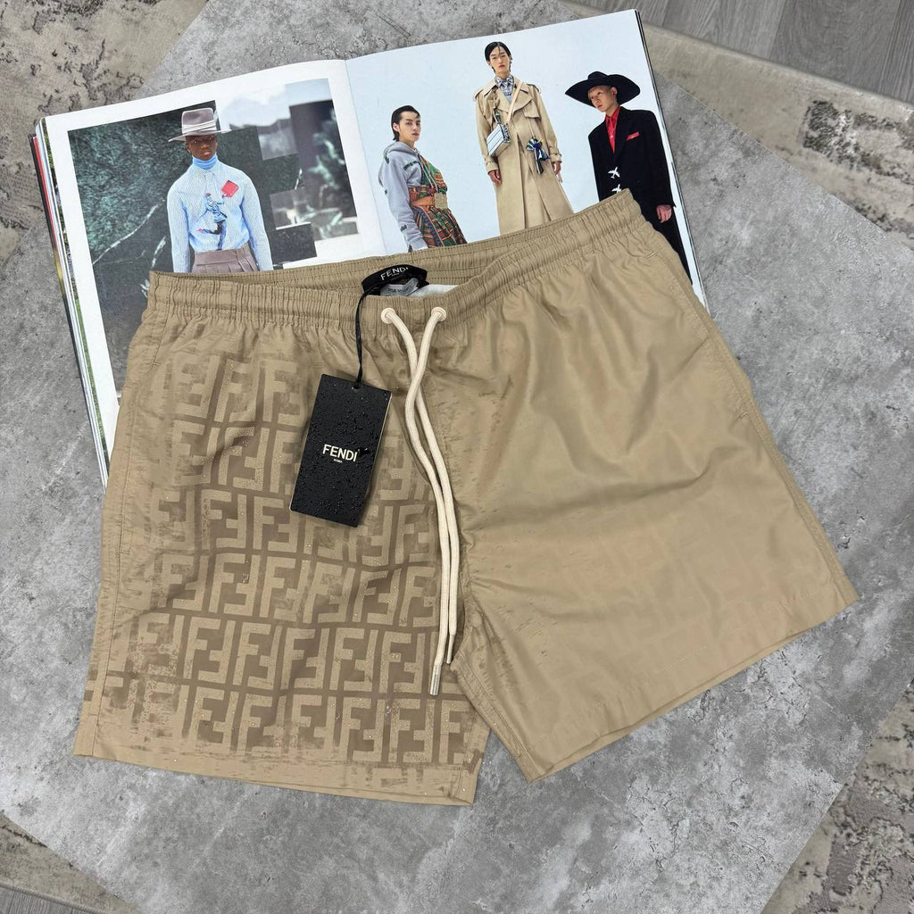 Fendi FF Nylon Swim Shorts in Multiple Colors UK Reps AAA Quality