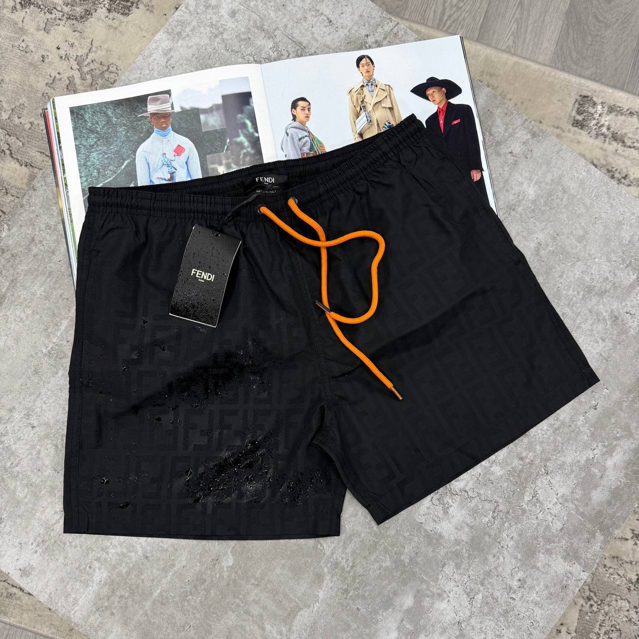 Fendi FF Nylon Swim Shorts in Multiple Colors UK Reps AAA Quality