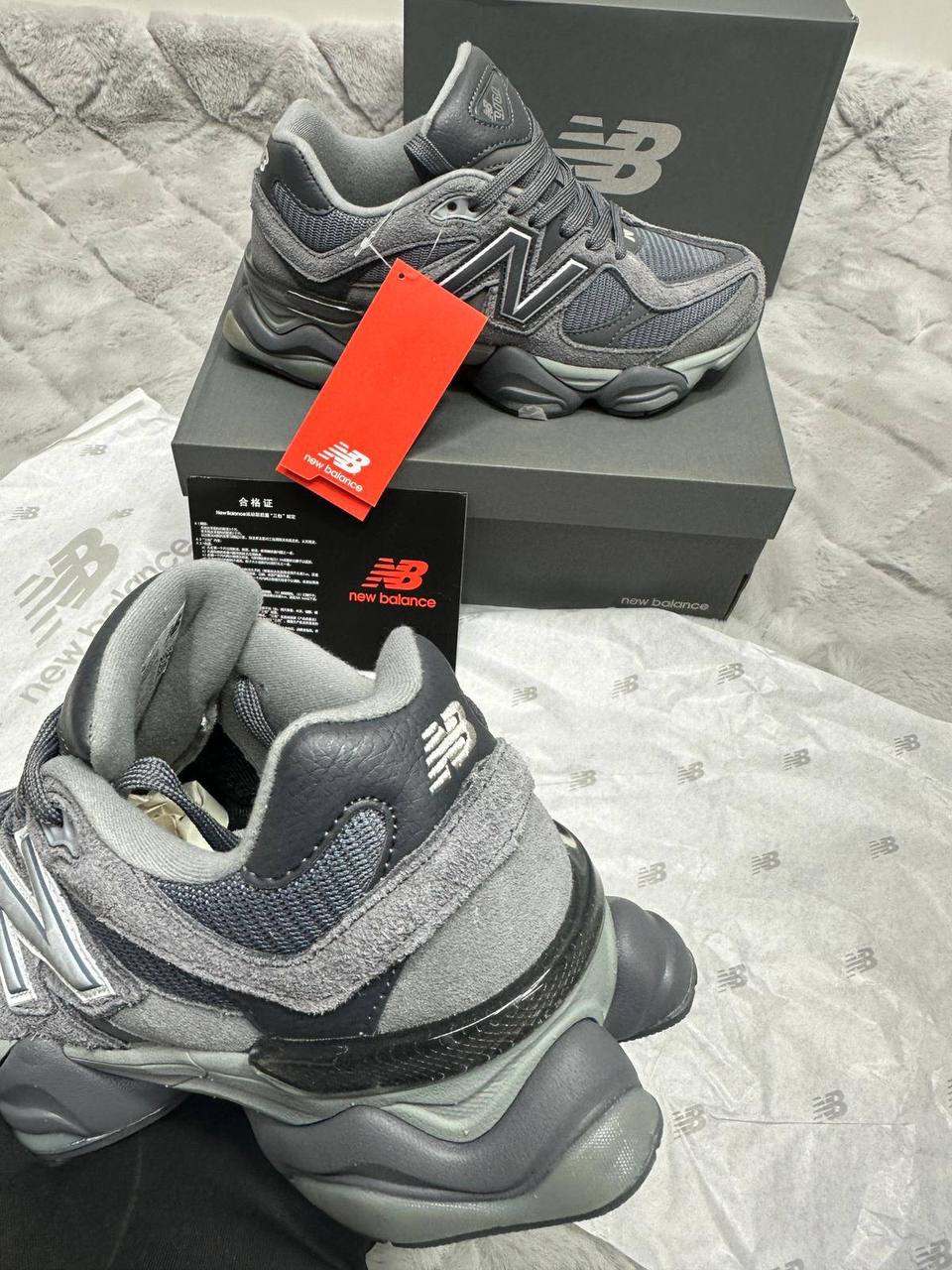 New Balance 9060 Shadow Grey Mens Trainers Best Sale UK Reps AAA Quality