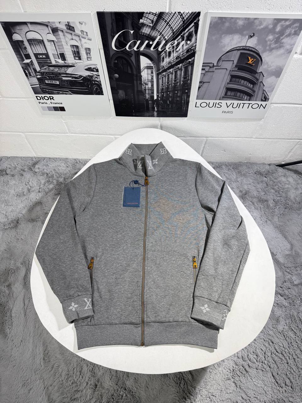 Louis Vuitton Monogram Detail Tracksuit Mens in Multiple Colors UK Reps AAA Quality