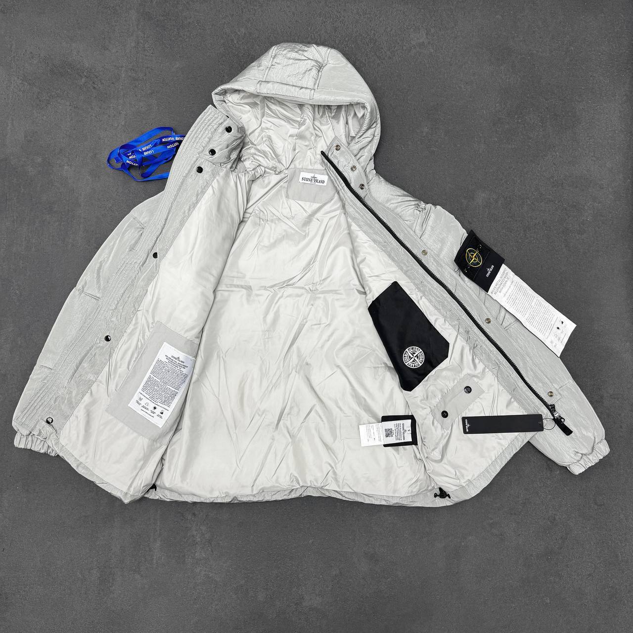 Stone Island Nylon Metal Hooded Down Jacket Mens in Multiple Colors Best Sale UK Reps AAA Quality