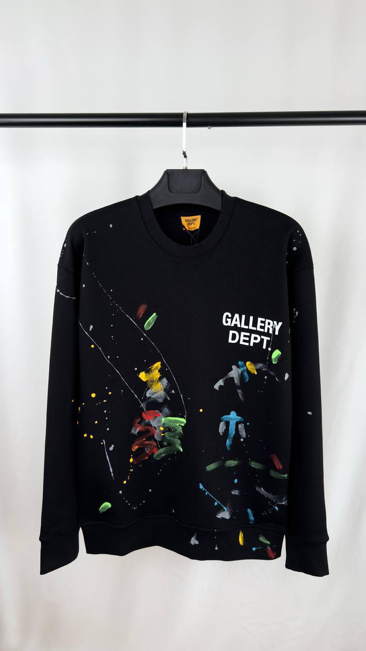 Gallery Dept. Hollywood CA Paint Splatter Jumpers in 2 Colors Mens UK Reps AAA Quality
