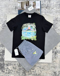 Casablanca Volcano T-Shirts & Shorts Set in Multiiple Colors UK Reps AAA Quality