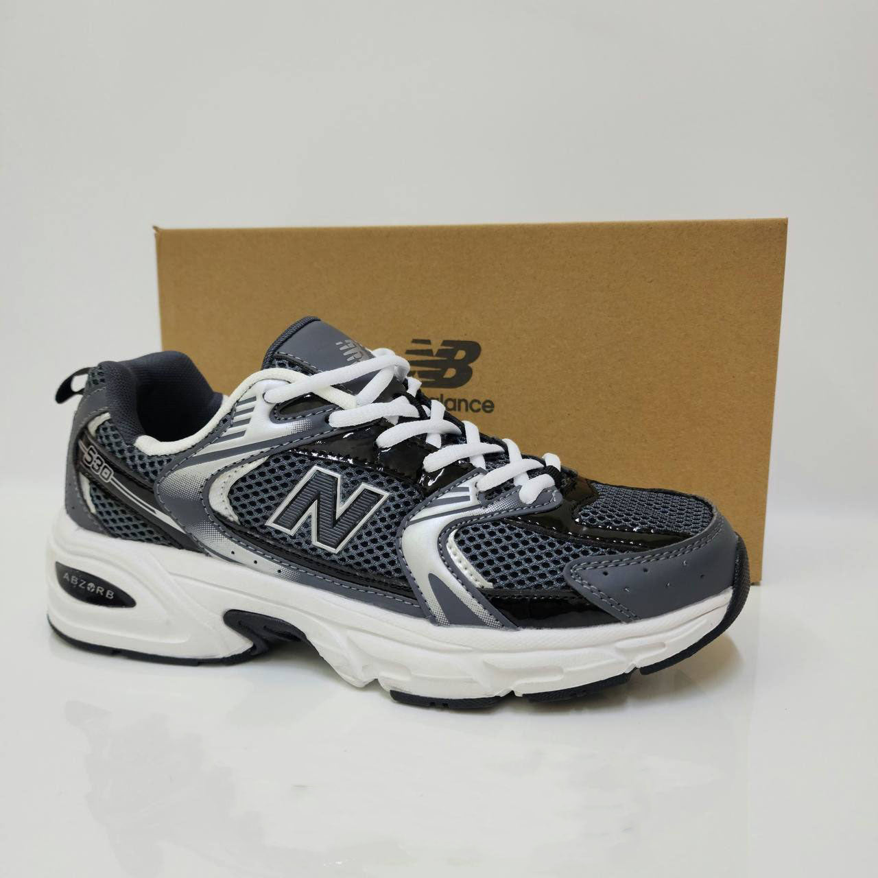 New Balance 530 Steel Grey Mens Trainers UK Reps AAA Quality