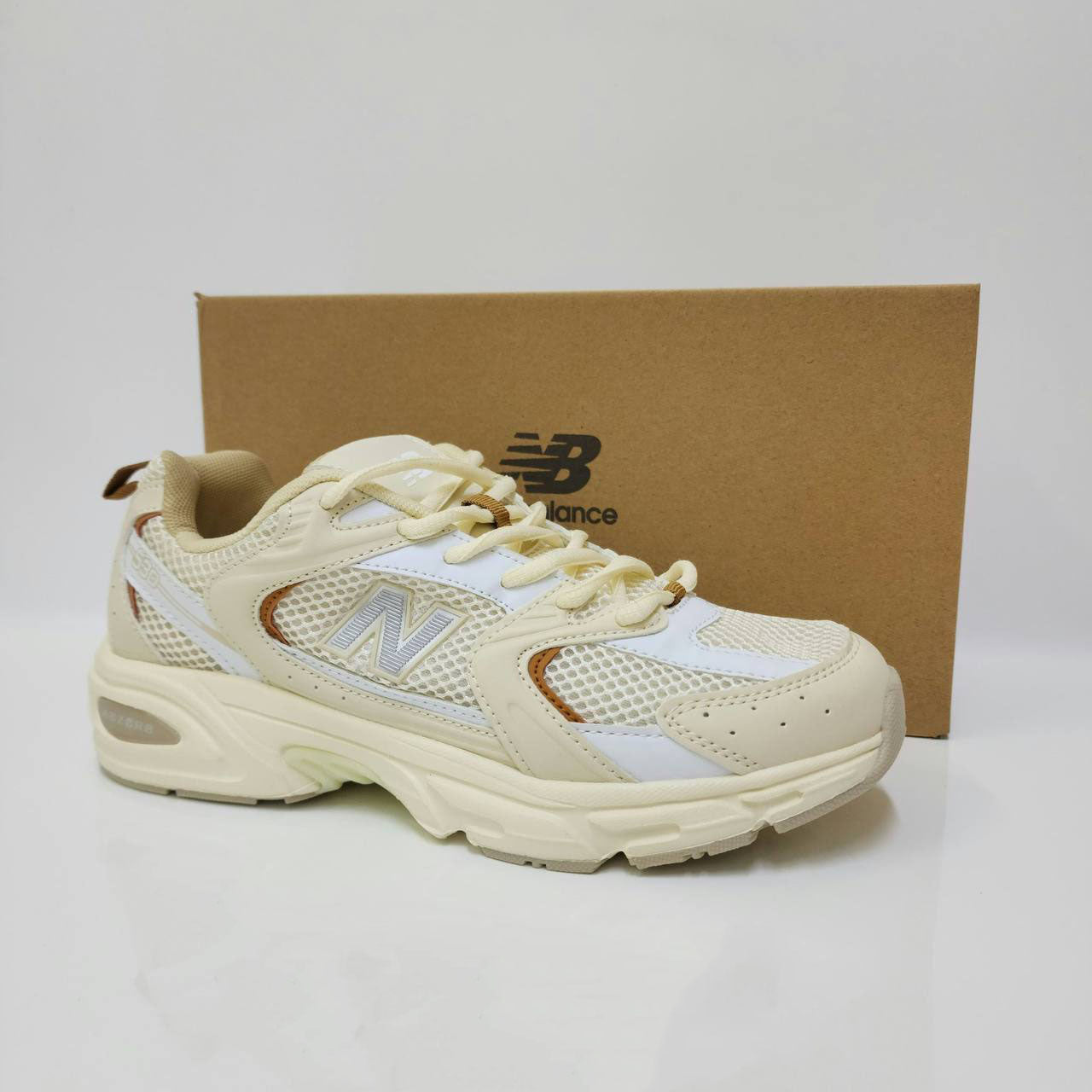 New Balance 530 Beige Angora Mens Trainers UK Reps AAA Quality
