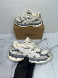 Asics Gel-Nyc Cream Grey Womens Trainers UK Reps AAA Quality
