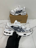 Asics Gel-Nyc White/Carrier Grey Womens Trainers UK Reps AAA Quality