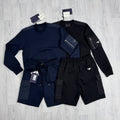 PRADA Regular Activewear for Men Technical Cotton Jumpers & Shorts Sets Mens UK Reps AAA Quality