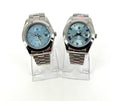 Rolex Day-Date Platinum Ice Blue Dial with Silver Bracelet & 2 Different Dials Mens Watches Best Sale UK Reps AAA Quality