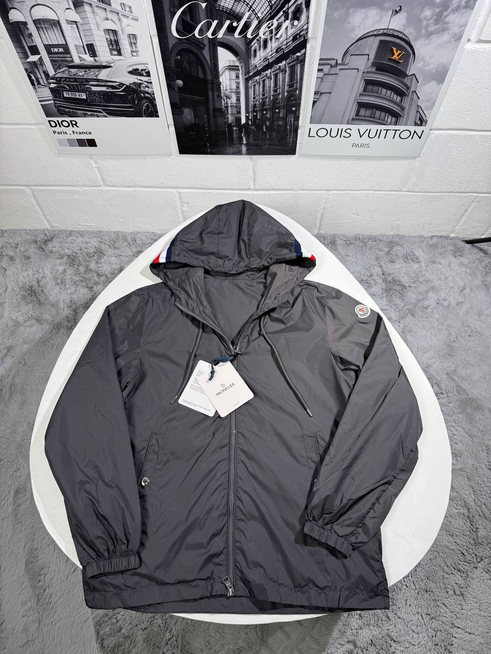 Moncler Grimpeurs Hooded Windbreaker Jacket Mens in Multiple Colors Best Sale UK Reps AAA Quality