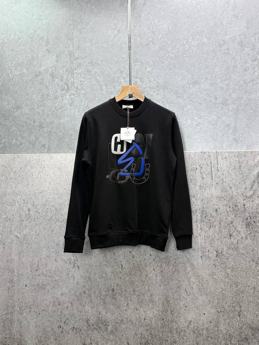 Hermes H Puzzle with Leather Detail Mens Jumpers in 2 Colors UK Reps AAA Quality