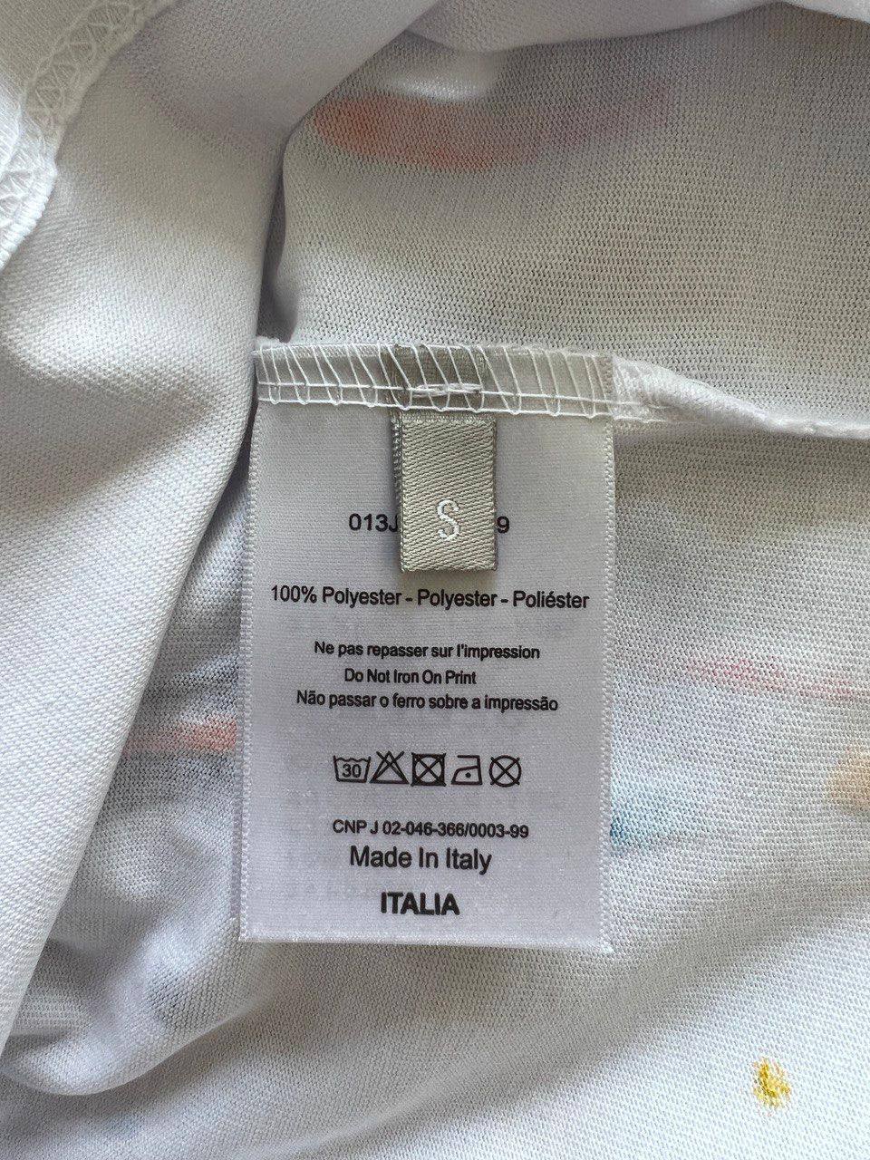 Christian Dior Splash Ink Logo Letter Embroidery Cotton T-Shirts Mens in 2 Colors Best Sale UK Reps AAA Quality