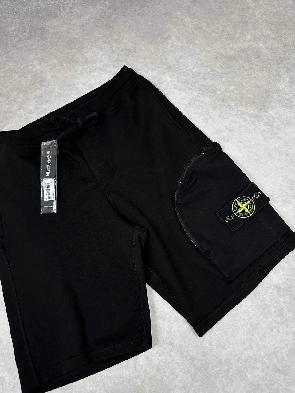 Stone Island Zip Pocket Cargo Bermuda Shorts Mens in Multiple Colors Best Sale UK Reps AAA Quality