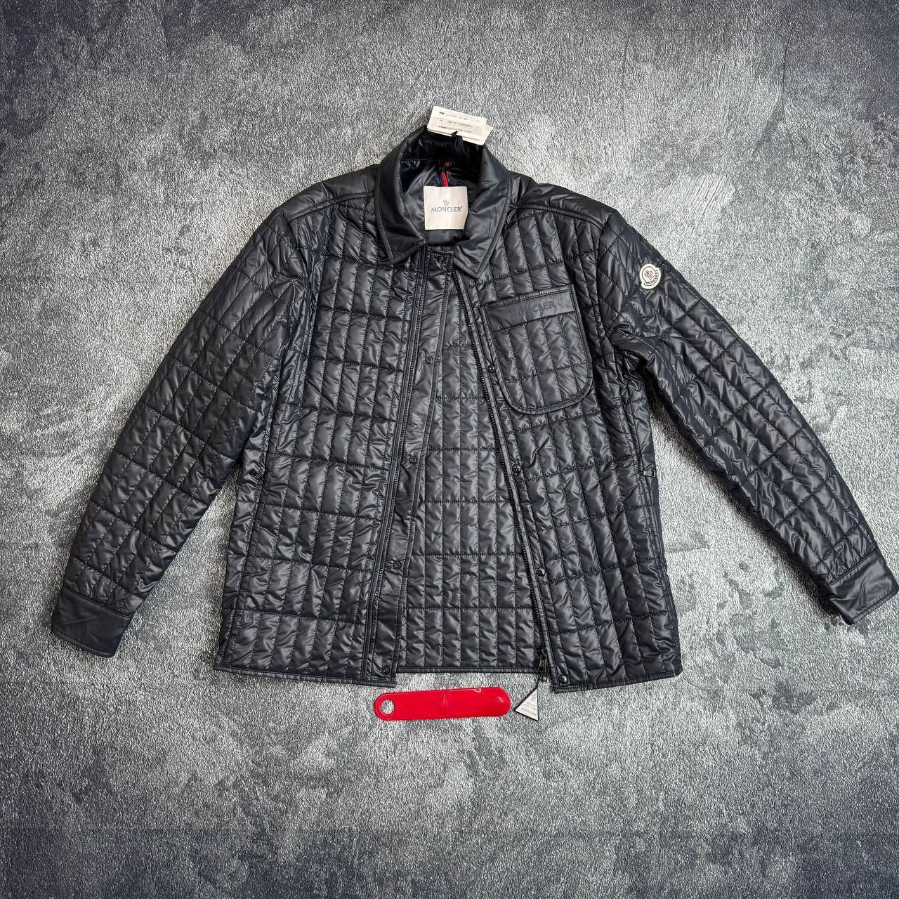 Moncler Lasne Vertical-Quilted Padded Biker Jacket Mens in Multiple Colors Best Sale UK Reps AAA Quality