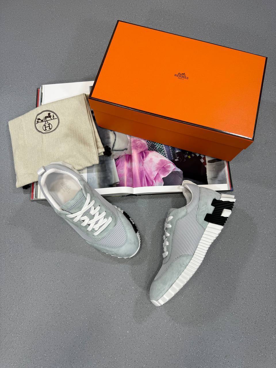 Hermès Bouncing Sneakers New Fashion Sports Shoes Mens in Multiple Colors Best Sale UK Reps AAA Quality