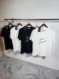 Saint Laurent YSL Signature Logo-Print Cotton Mens T-Shirts in Multiple Colors UK Reps AAA Quality