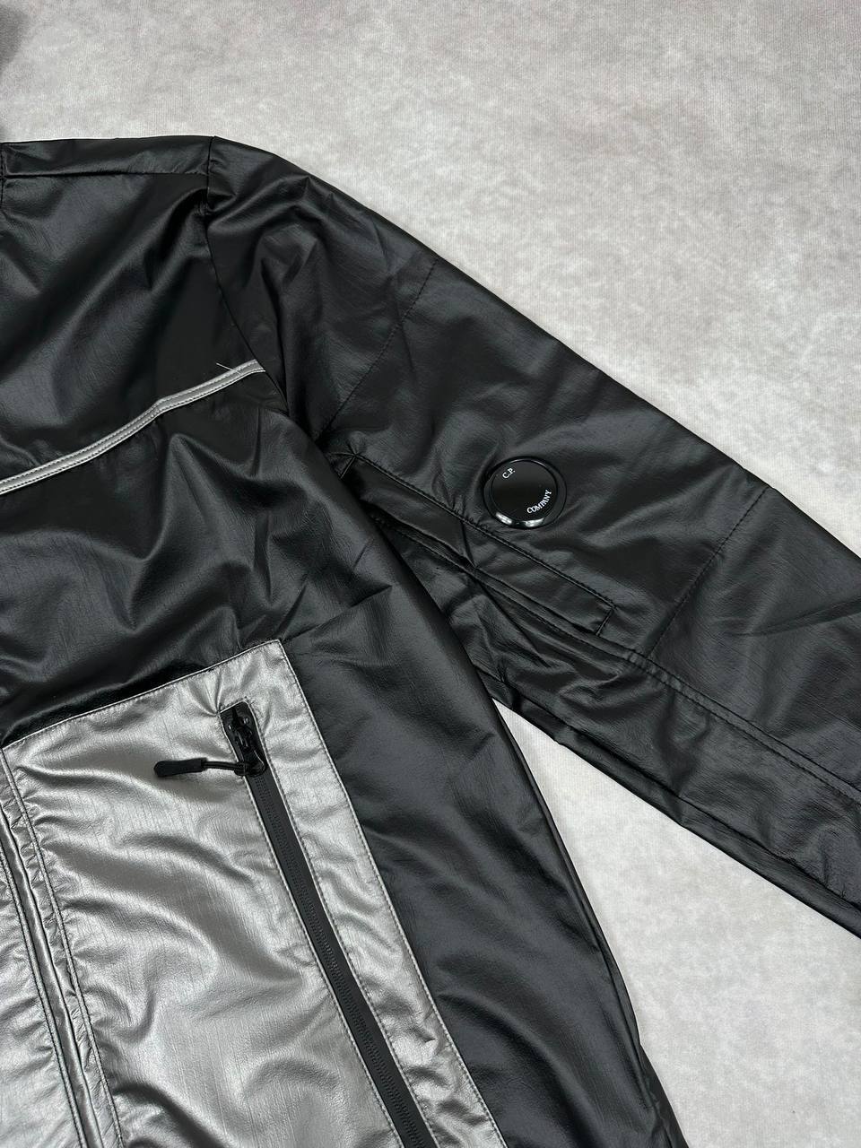 CP Company Logo Rain Winter Jackets Mens in Black Color Best Sale UK Reps AAA Quality