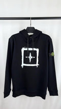 Stone Island Stencil Logo and Patch Hoodie Mens in Multiple Colors Best Sale UK Reps AAA Quality