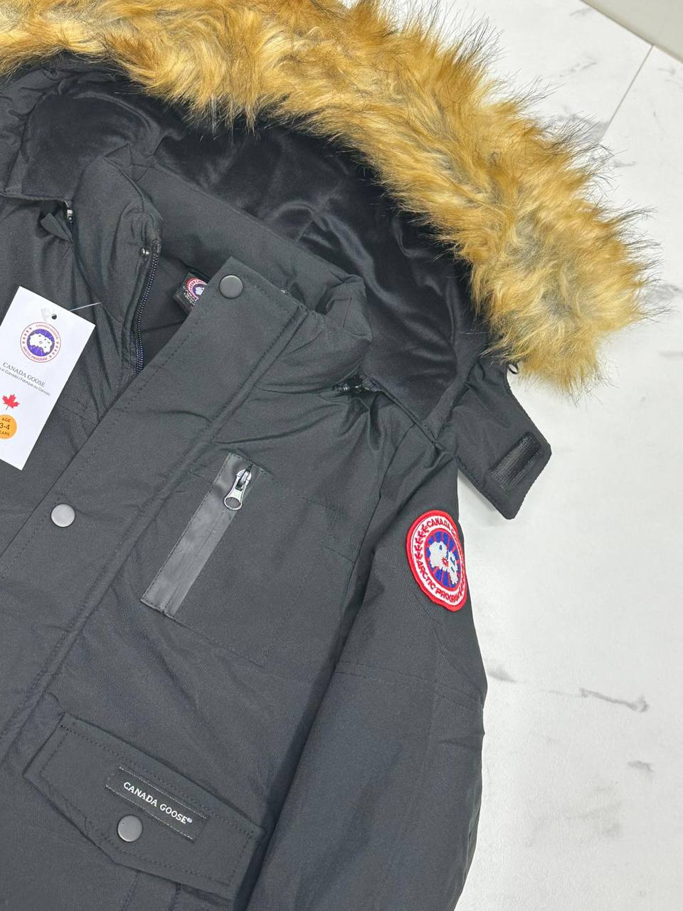 Canada Goose Expedition Parka Heritage Jacket Kids in 2 Colors Best Sale UK Reps AAA Quality