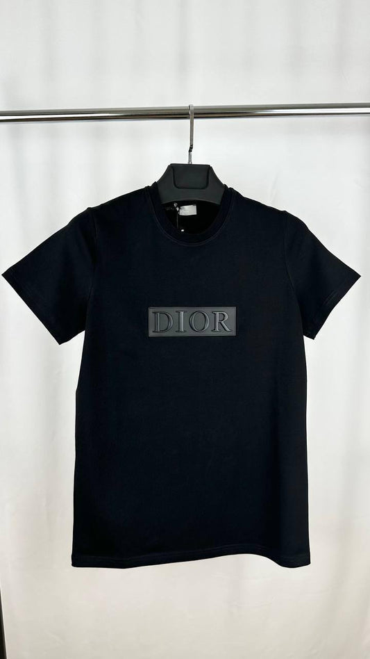 Christian Dior Classic Letter Embossed Round Neck Short Sleeve T-Shirts Mens in 2 Colors Best Sale UK Reps AAA Quality