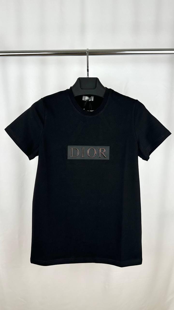 Christian Dior Classic Letter Embossed Round Neck Short Sleeve T-Shirts Mens in 2 Colors Best Sale UK Reps AAA Quality