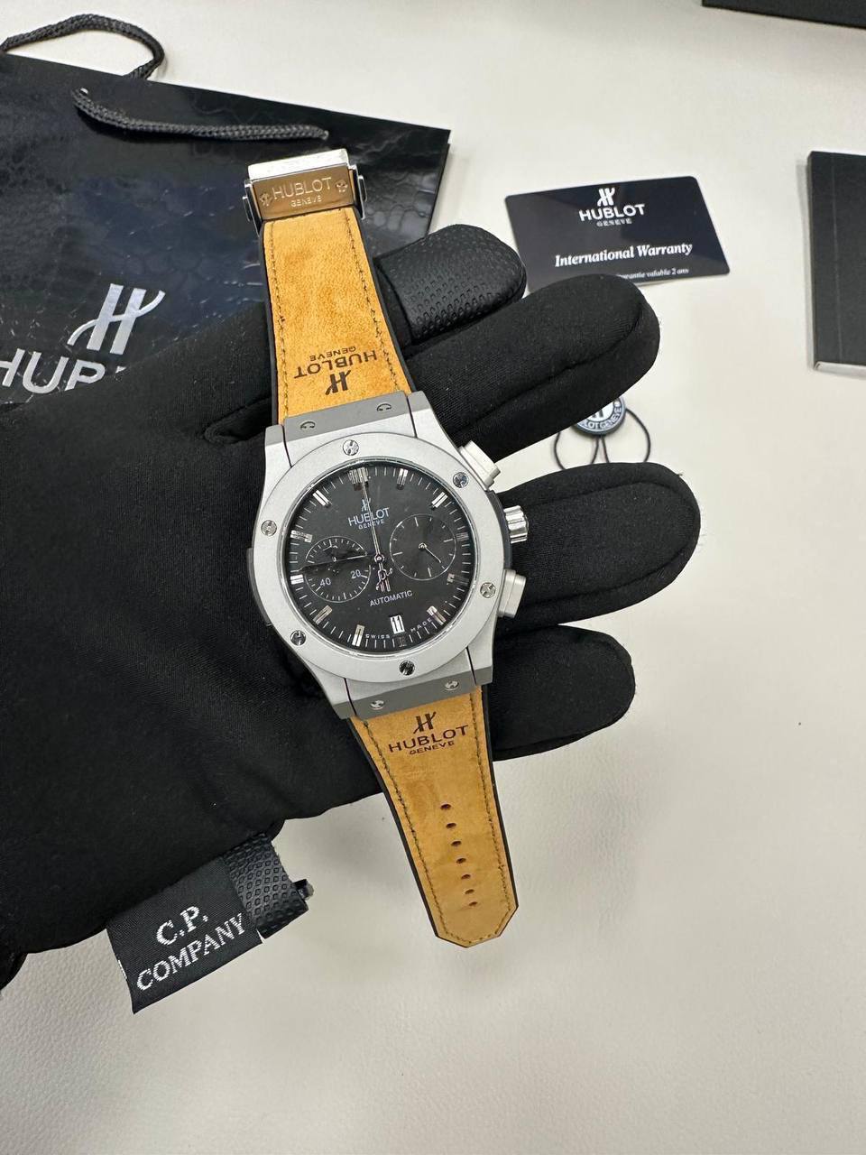 Hublot Skeleton Dial Brown Rubber Strap in 2 Colors Mens Watches Best Sale UK Reps AAA Quality