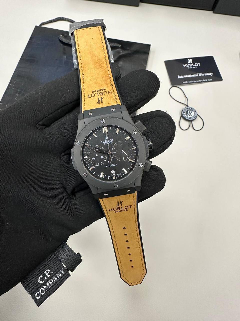 Hublot Skeleton Dial Brown Rubber Strap in 2 Colors Mens Watches Best Sale UK Reps AAA Quality