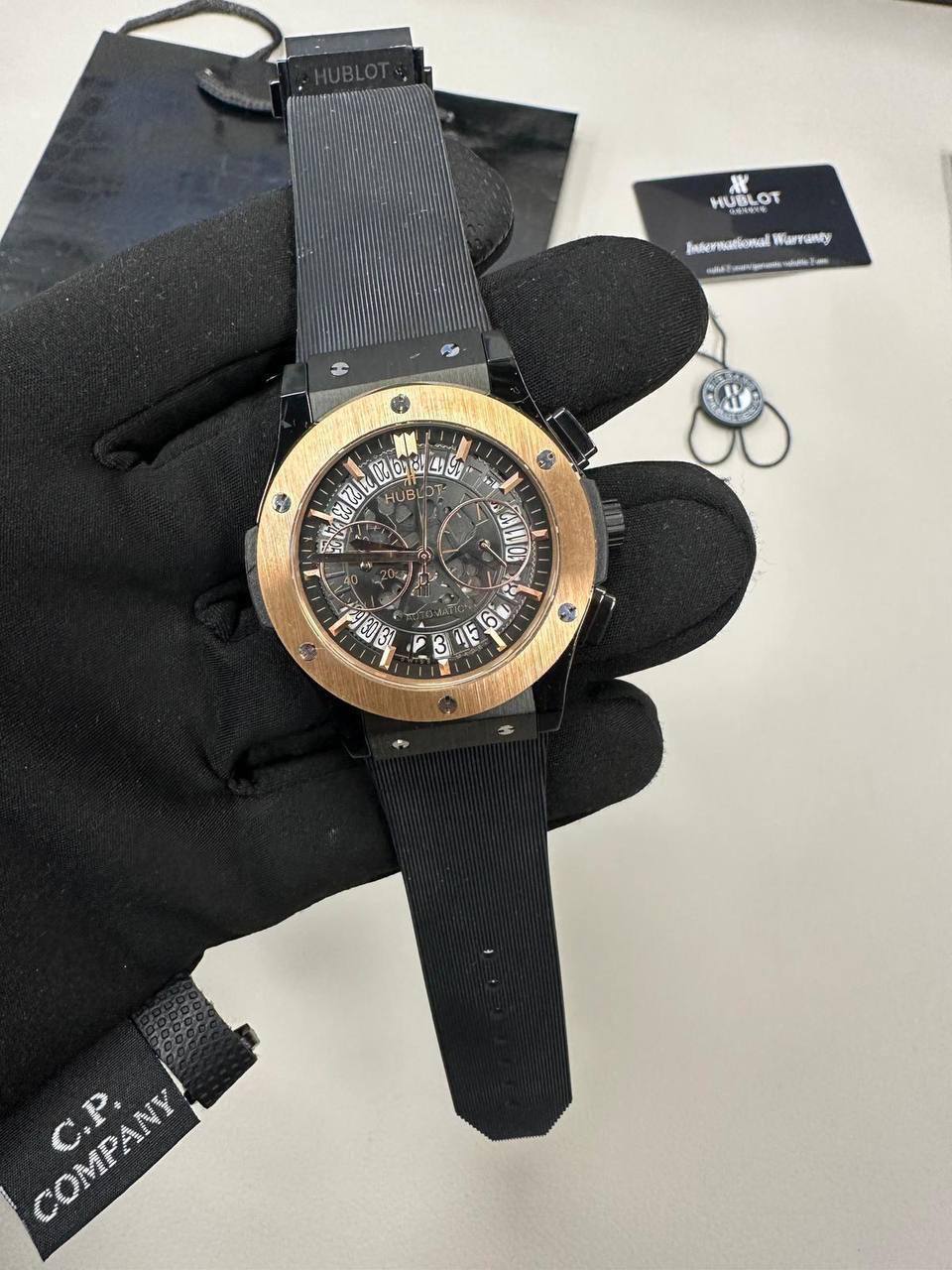 Hublot Big Bang Minimal Copper Black Hologram Dial Mens Watches Best Sale UK Reps AAA Quality