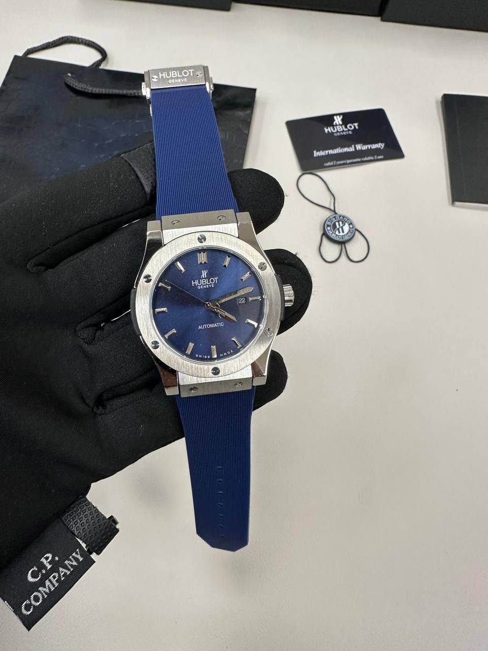 Hublot Classic Fusion Blue Dial Mens Watches Best Sale UK Reps AAA Quality