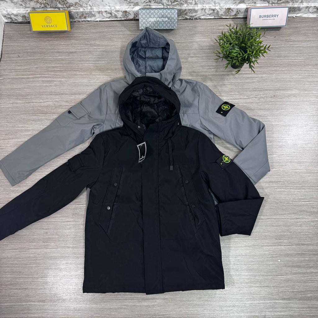 Stone Island Packable Skin Touch Nylon Jackets Mens in 2 Colors Best Sale UK Reps AAA Quality