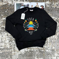 Casablanca Casa Way Mountain Graphic Print Jumpers in 2 Colors Mens Best Sale UK Reps AAA Quality