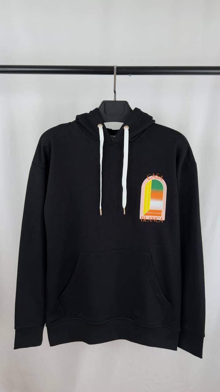 Casablanca Gradient Arch Logo Hoodie Mens in 2 Colors UK Rep AAA Quality