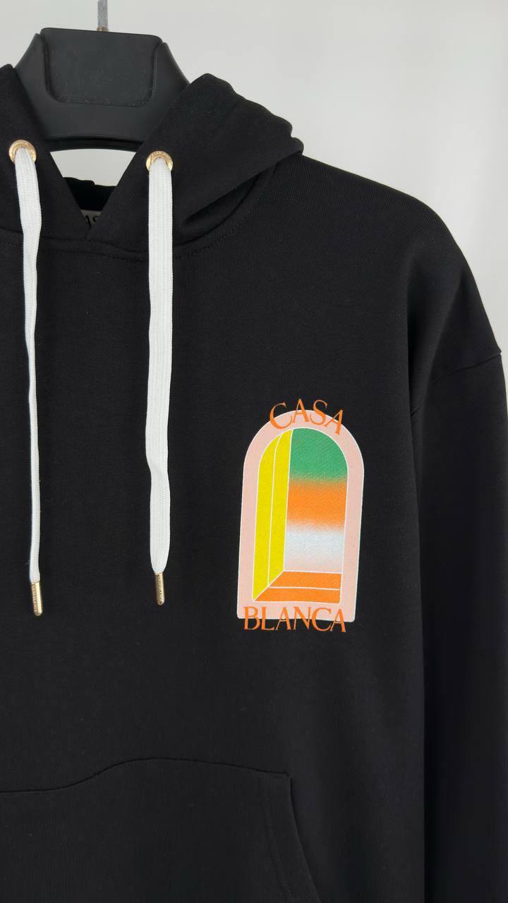 Casablanca Gradient Arch Logo Hoodie Mens in 2 Colors UK Rep AAA Quality