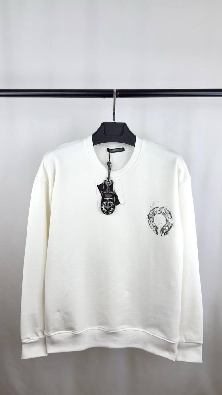 Chrome Hearts Smoke Horseshoe Jumpers in 2 Colors Mens UK Reps AAA Quality