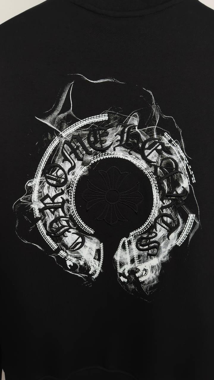 Chrome Hearts Smoke Horseshoe Jumpers in 2 Colors Mens UK Reps AAA Quality